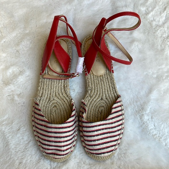 Joie Shoes - Joie Miramar striped espadrille